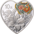 2020吉祥文化-美好愛情30克紀念銀幣（百年好合）