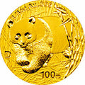 2001版熊貓金銀紀念幣1-4盎司金質紀念幣