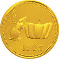 1984中國甲子（鼠）年金銀紀念幣8克圓形金質紀念幣