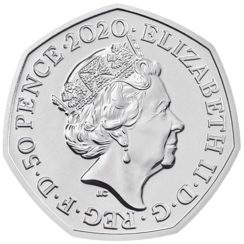 2020 英國-羅莎琳 富蘭克林銅鎳紀念幣 - 圖片 2