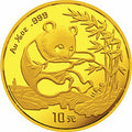 1994版熊貓金銀鉑及雙金屬紀念幣1-10盎司圓形金質紀念幣