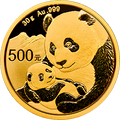 2019版熊貓金銀紀念幣30克圓形金質紀念幣