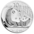 2011版熊貓金銀紀念幣1盎司圓形銀質紀念幣