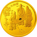 1993中國古代科技發明發現（第2組）1/10盎司金質紀念幣