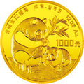 1986版熊貓12盎司金質紀念幣