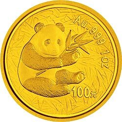 2000版熊貓金幣套裝5V