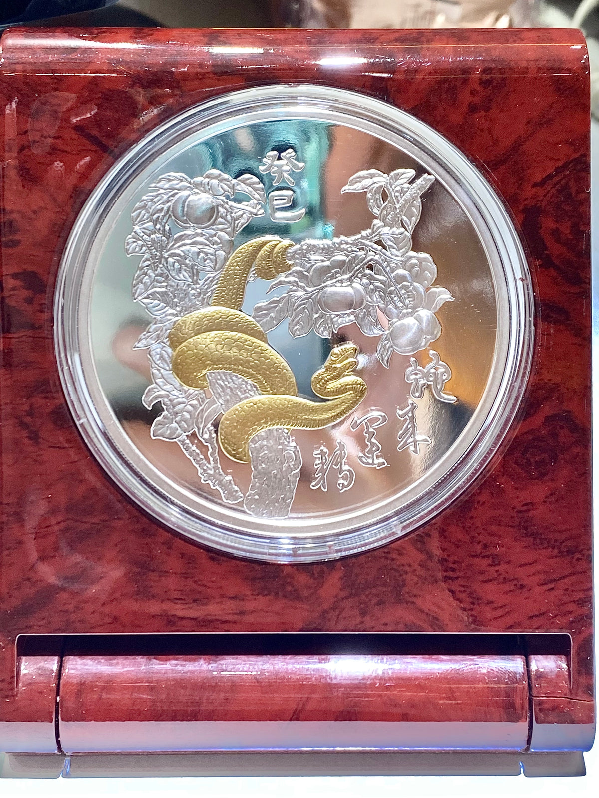 2013年台灣癸巳蛇5盎司紀念銀章