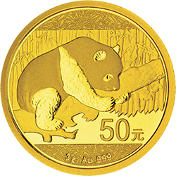 2016版熊貓金銀紀念幣3克圓形金質紀念幣