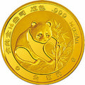 1988版熊貓金銀鉑紀念幣1-4盎司圓形金質紀念幣(P)
