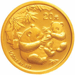 2006版熊貓金銀紀念幣1-20盎司金幣