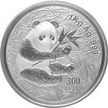 2000版熊貓1公斤銀質紀念幣