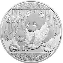 2012版熊貓金銀紀念幣1公斤圓形銀質紀念幣