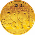 2010版熊貓金銀紀念幣5盎司金質紀念幣