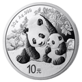 2024版熊貓貴金屬紀念幣30克圓形銀質紀念幣