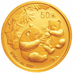 2006版熊貓金銀紀念幣1-10盎司金幣