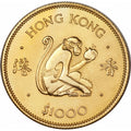 1980年香港12生肖猴年紀念金幣