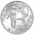 2003世界遺產——武陵源金銀紀念幣2V銀幣套裝