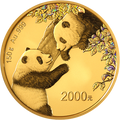 2023版熊貓貴金屬紀念幣150克圓形金質紀念幣