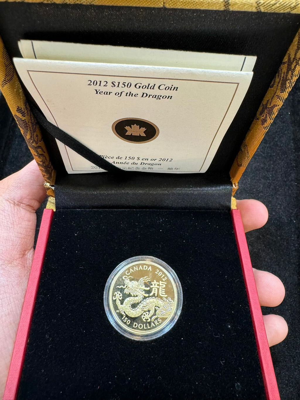 加拿大2012年150元紀念龍年金幣 - 圖片 3
