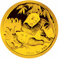 2007版熊貓金銀紀念幣1-4盎司圓形金質紀念幣