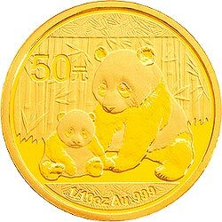 2012版熊貓金銀紀念幣1-10盎司圓形金質紀念幣