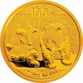 2010版熊貓金銀紀念幣1-4盎司金質紀念幣