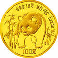 1986版熊貓紀念金幣1盎司圓形金質紀念幣