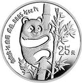 1990版熊貓1/4盎司鉑質紀念幣