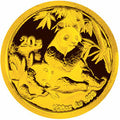 2007版熊貓金銀紀念幣1-20盎司圓形金質紀念幣