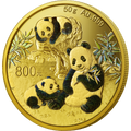 2025版熊貓50克精製紀念金幣