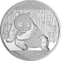 2015版熊貓金銀紀念幣1公斤圓形銀質紀念幣