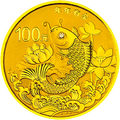 2015吉祥文化金銀紀念幣7.776克（1-4盎司）圓形金質紀念幣C