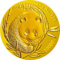 2003版熊貓貴金屬紀念幣1公斤圓形金質紀念幣