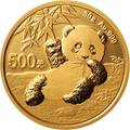 2020版熊貓金銀紀念幣30克圓形金質紀念幣