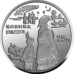 1994中國古代科技發明發現（第3組）1/4盎司鉑幣套裝5V