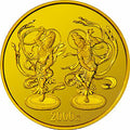 2001中國石窟藝術（敦煌）金銀紀念幣5盎司金質紀念幣