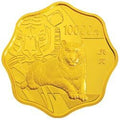 2010中國庚寅（虎）年金銀紀念幣1公斤梅花形金質紀念幣